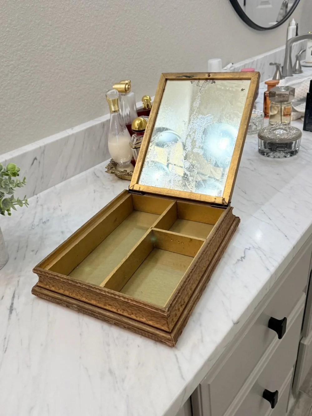 Rare antique Godey’s jewelry box dating to 1845 — over 175 years old!